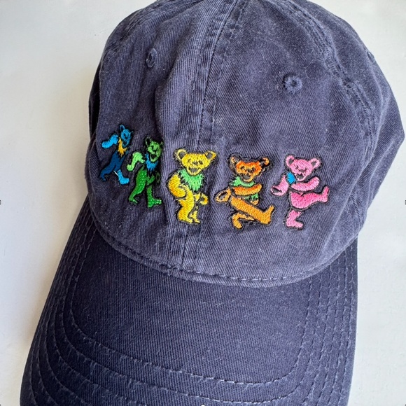 Grateful Dead Dancing Bears Navy Cap from Dead & Co. at Vegas Sphere 2024 - Picture 3 of 9